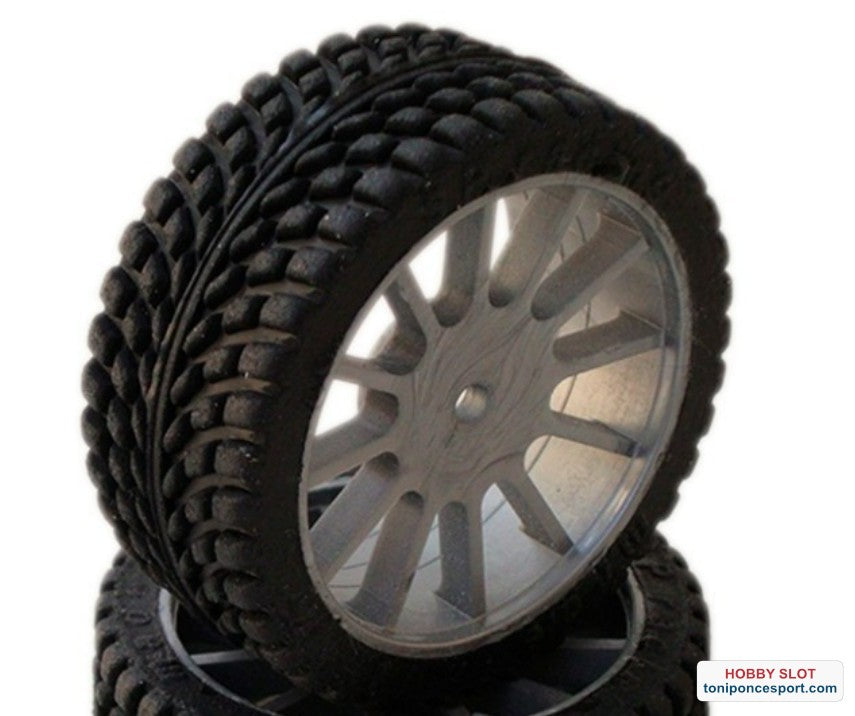 RUEDAS RADIAL 26mm. SPORT COMPUESTO: DURO ( 2 pc.)