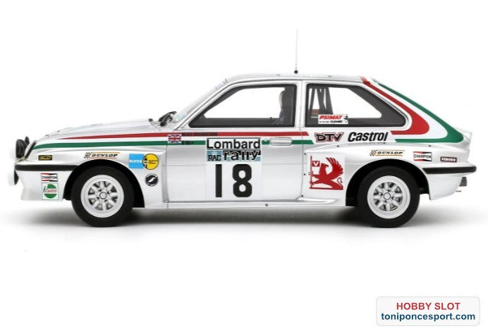 VAUXHALL CHEVETTE 2300 HSR GREY JIMMY MCRAE / MIKE NICHOLSON LOMBARD RALLY (RAC) 1980
