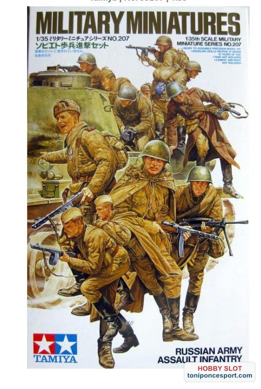 Figuras soldados Russian Army Assault Infantry 1/35