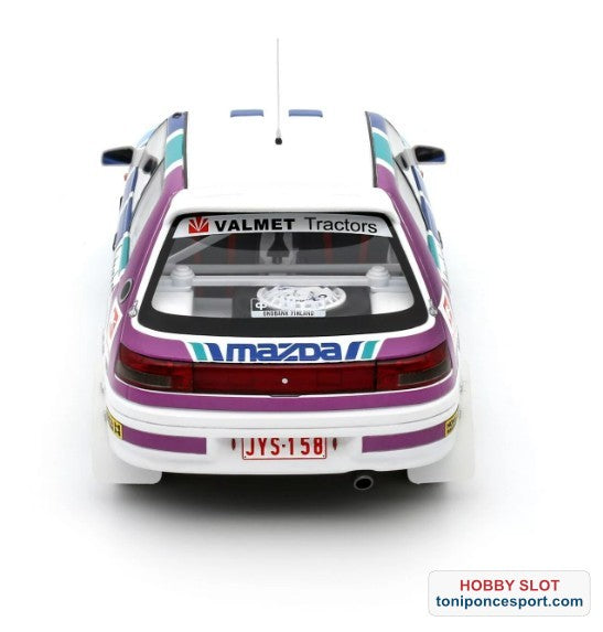 Rally de los 1000 lagos Mazda 323 GTX Gr.A 1991