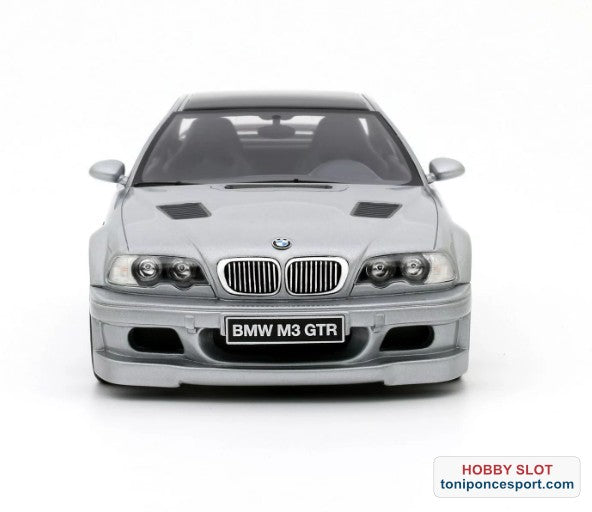 BMW E46 M3 GTR Street Plata Titanio Metalizado 354 2001