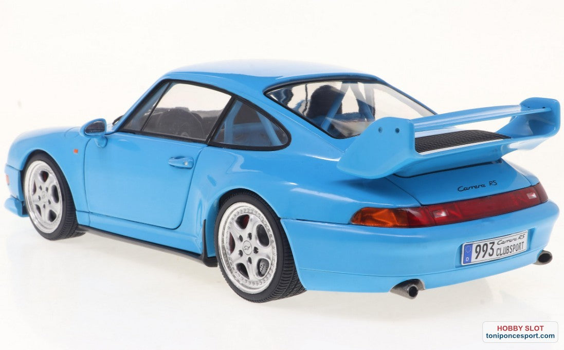 Porsche 911 (993) Clubsport – Riviera Blue – 1997