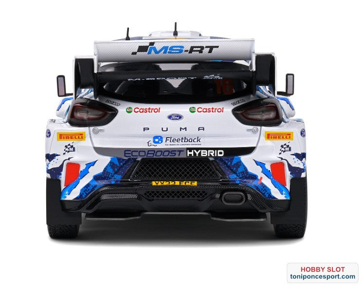 Ford Puma Rally 1 Rally de Suecia 2024 N°16 Fourmaux / Coria.