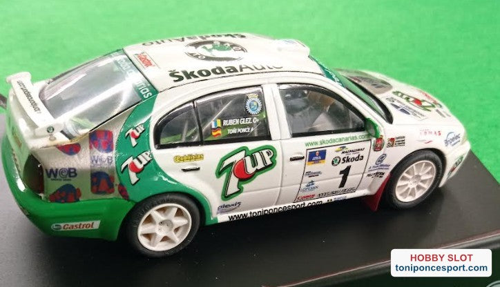 Calca Skoda Octavia Kit-Car Winner Rallye Maspalomas 2005 Toñi Ponce - Ruben Glez. 1/32