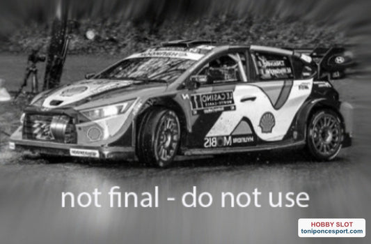 Hyundai i20 N Rally1, WRC, Rally de Montecarlo, 2025, nº 1