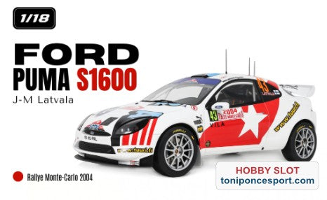 Ford Puma Super 1600 Rallye Montecarlo 2004