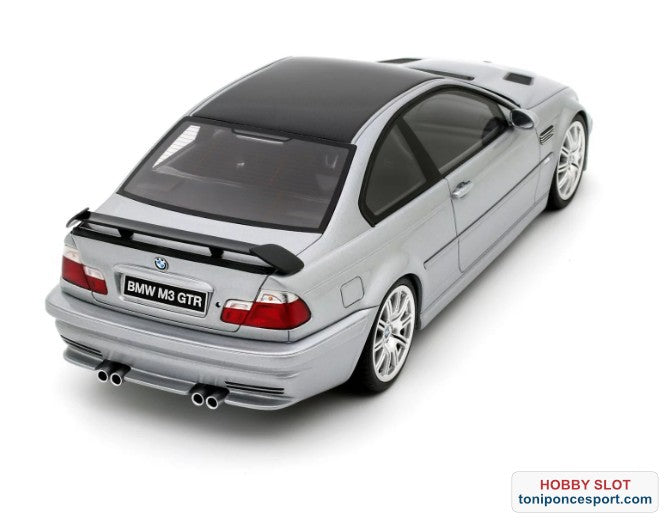 BMW E46 M3 GTR Street Plata Titanio Metalizado 354 2001
