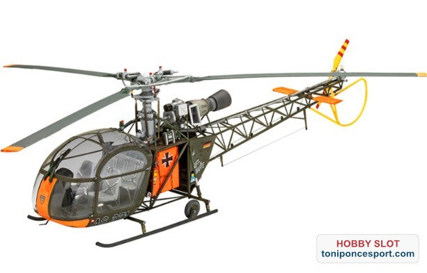 Helicóptero Alouette II 1:32