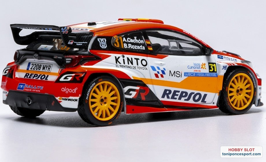 Toyota GR Yaris Rally2 Rally Islas Canarias 2025 #31 A.Cachon/A.Dumand 1:43