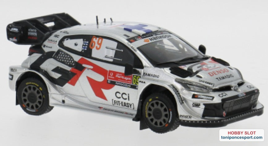 Toyota GR Yaris Rally1 Rally Portugal 2025 #69 K. Rovanperä / J. Halttunen 1:43