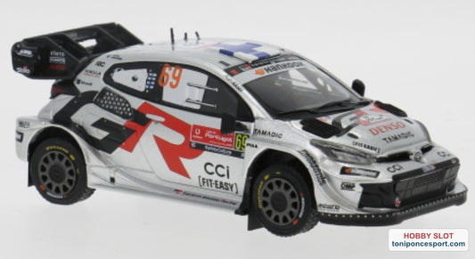 Toyota GR Yaris Rally1 Rally Portugal 2025 #69 K. Rovanperä / J. Halttunen 1:43