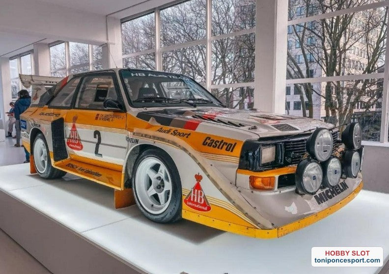 Audi Sport Quattro S1 Rally Montecarlo 1986 Walter Röhrl.