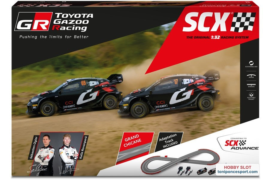 Circuito TOYOTA SET marca SCX Trazado C2