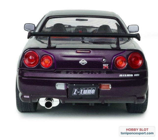 Nissan Skyline GT-R (BNR34) Z-TUNE 1999 morado medianoche