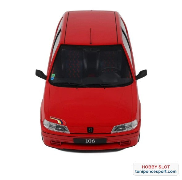 Peugeot 106 Fase 1 Rojo Rally P0KB 1993