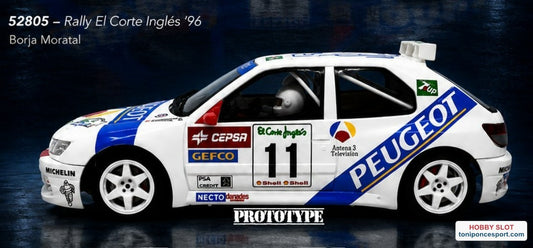 Peugeot 306 Kit Car Rallye El Corte Ingles 1996 Borja Moratal.