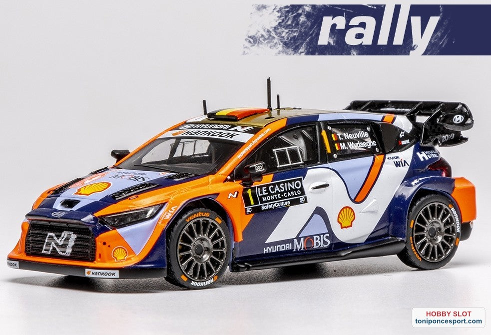 Hyundai i20 N Rally1, WRC, Rally de Montecarlo, 2025, nº 1