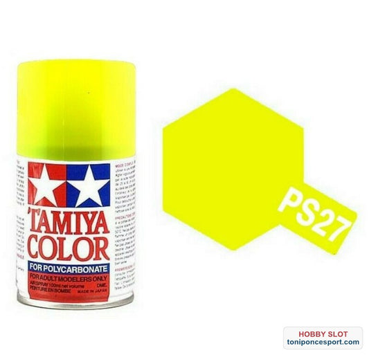 Spray Policarbonato PS-27 Amarillo Fluoresente