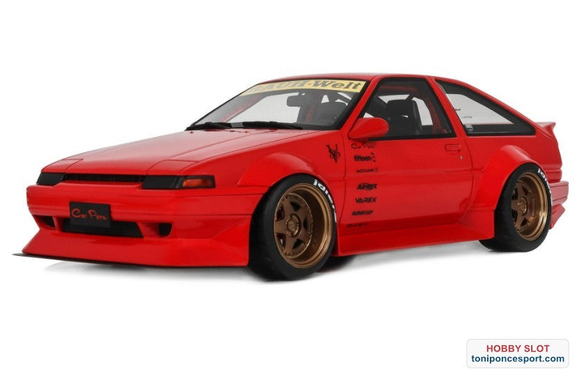Toyota AE86 Sprinter Trueno WIDEBODY FERRARI ROSSO CORSA 1986