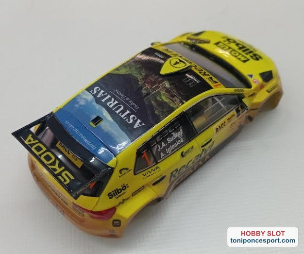 Carroceria Skoda Fabia WRC2 - Cohete Suárez Mud Effect