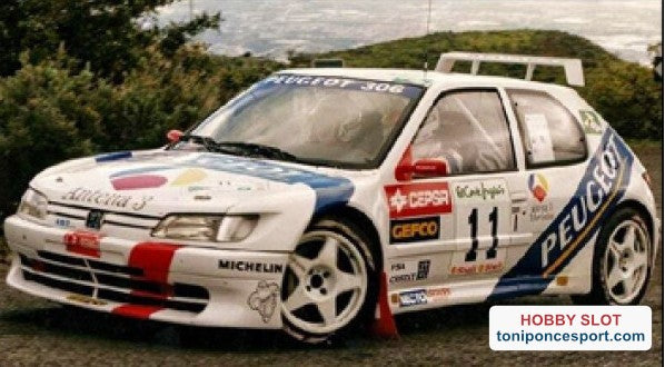 Peugeot 306 Kit Car Rallye El Corte Ingles 1996 Borja Moratal.