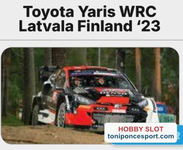 Toyota Yaris WRC - Latvala Finland '23