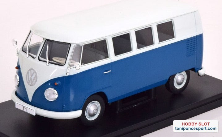Volkswagen VW T1 Kombi Azul/Blanco 1960