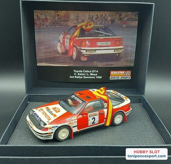 Toyota Celica GT-4 Rallye San Remo de 1990 - Carlos Sainz / Luis Moya
