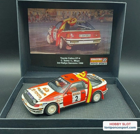 Toyota Celica GT-4 Rallye San Remo de 1990 - Carlos Sainz / Luis Moya