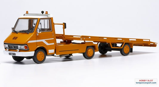 Camión Grúa Citroën C35 D 1980 Naranja/Blanco.