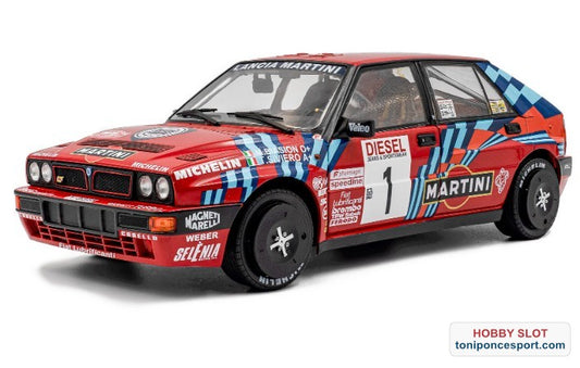 Lancia Delta HF Integrale Rally San Remo 1989 #1 M.Biasion / T.Siviero