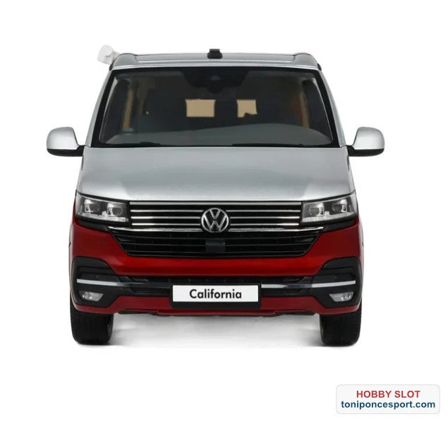 Volkswagen T6.1 California Ocean FORTANA RED / REFLEX SILVER 2021