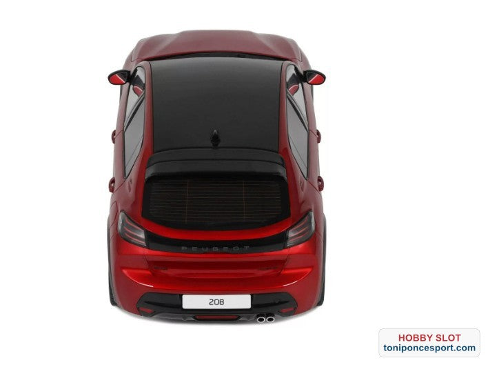 PEUGEOT 208 GT HYBRID RED ELIXIR 2024