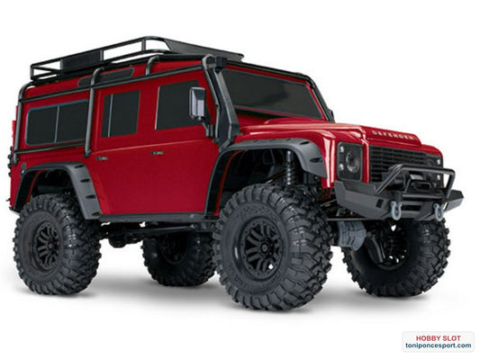 Crawler Land Rover Defender TRX-4 Red.