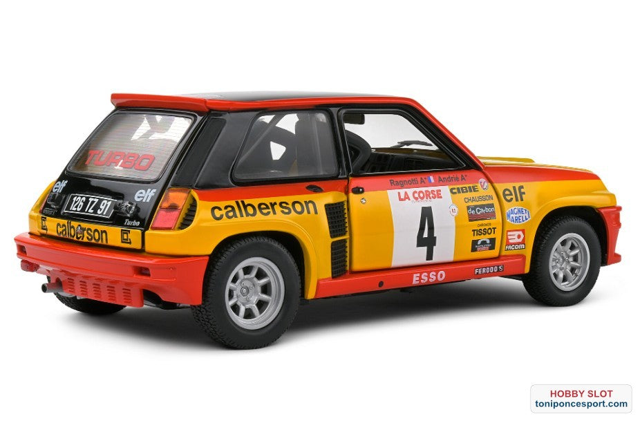 Renault 5 Turbo - Tour de Corse 1980  #4 Ragnotti / Andrie