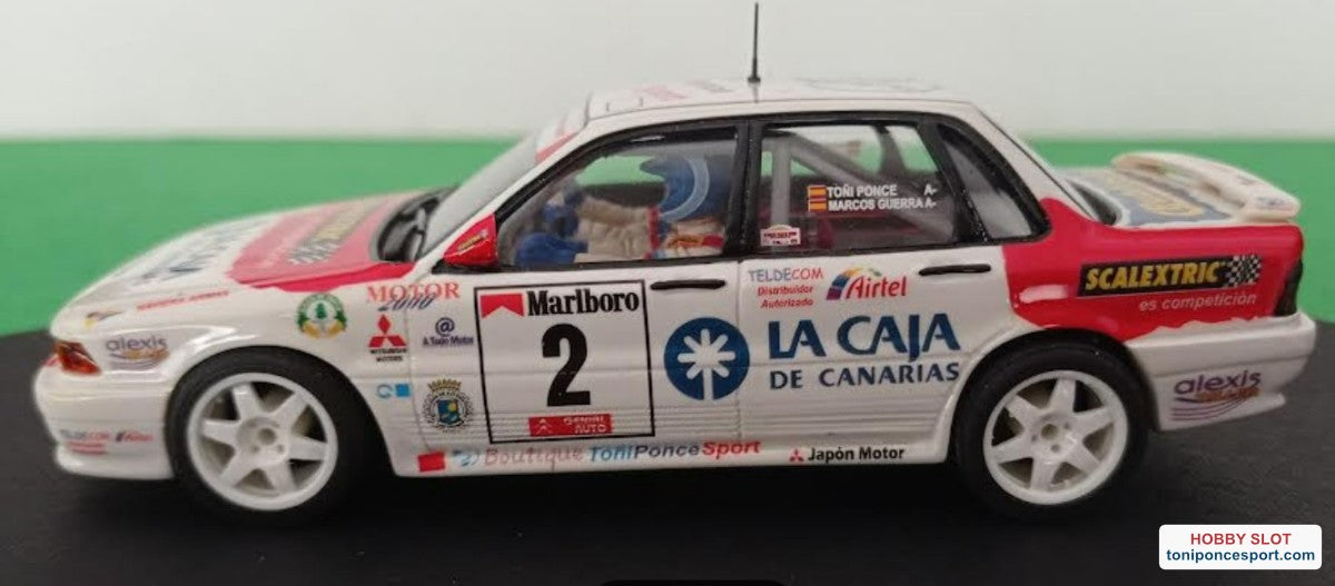 Calca Mitsubishi Galant VR-4 Winner Rallye Villa de Teror 2000 - Toñi Ponce / M. Guerra. 1/32