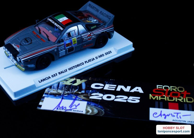 Lancia 037 Martini Rally Historico Platja D´aro 2025 - Especial ForoSlor Madrid 2025