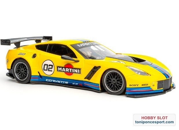 Corvette C7R MARTINI LIVERY YELLOW n2