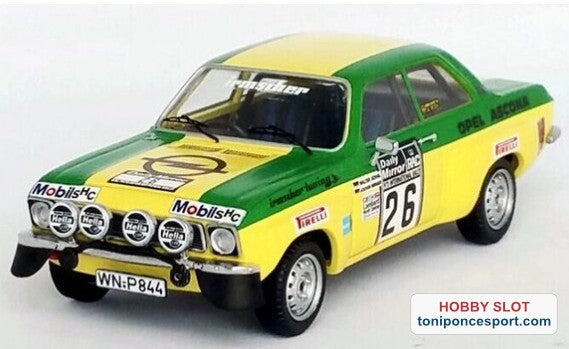 Opel Ascona A Nº26 W.Röhrl/J.Berger RAC Rally 1973