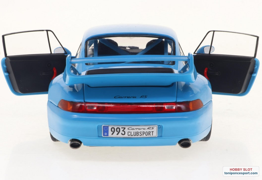 Porsche 911 (993) Clubsport – Riviera Blue – 1997