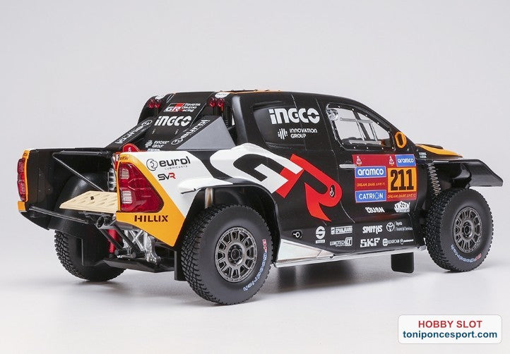 Toyota GR DKR Hilux EVO #211 H. Lategan / B. Cummings 2nd. Rally Dakar 2025