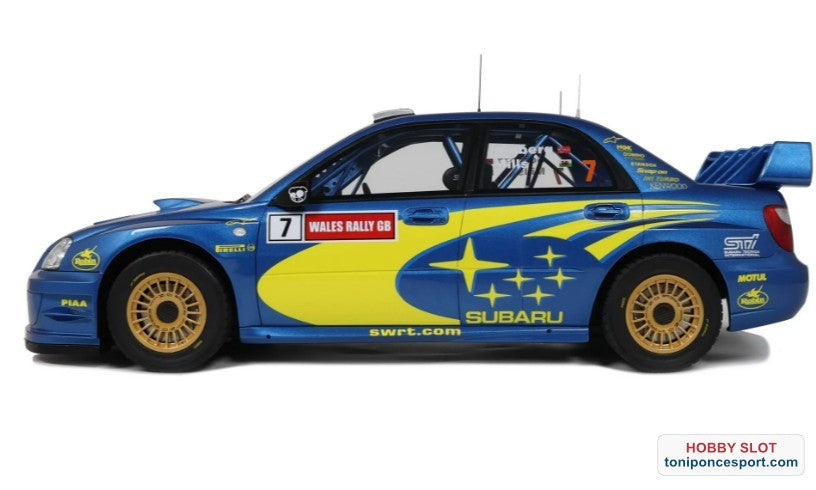 SUBARU IMPREZA (S9) WRC BLUE P. SOLBERG WALES RALLYE 2003