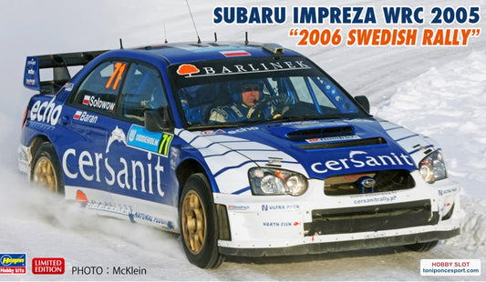 Subaru Impreza WRC 2005 Rally Suecia 2006