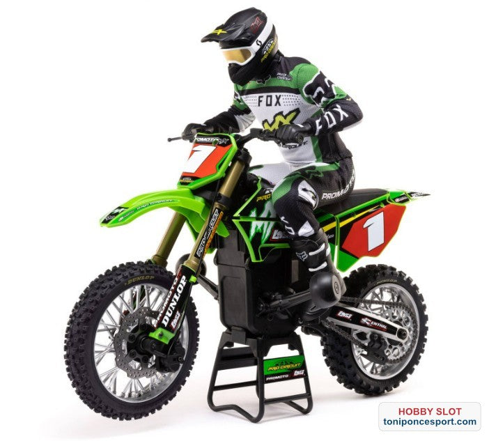 Moto Promoto-MX Pro Circuit 2S RTR Brushless Motorcycle Green