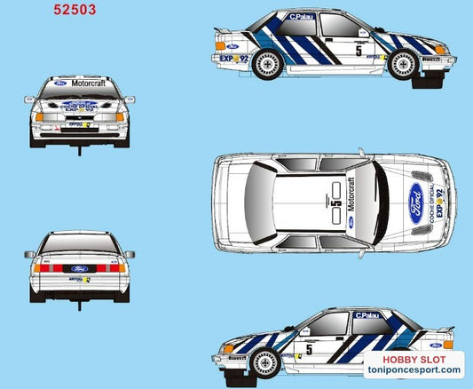 Ford Sierra Gr.A - CET'92 - Palau