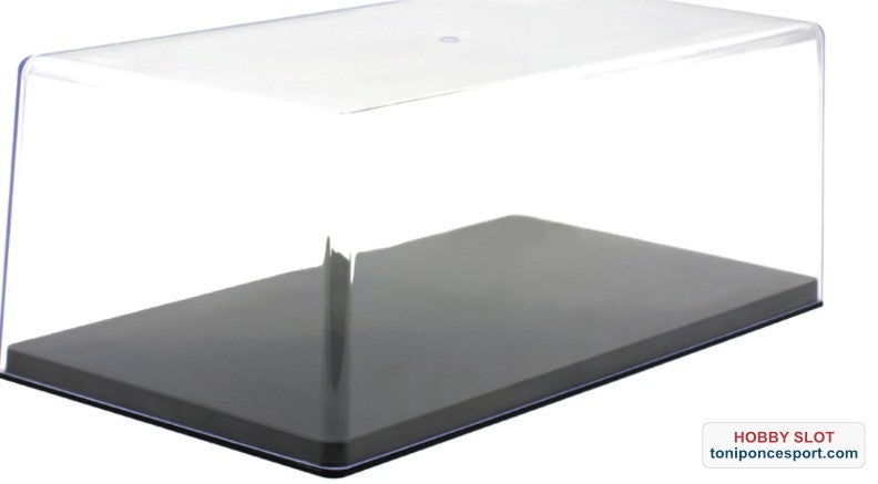 Urna 1/24 Universal Transparente con Base para Modelcars.