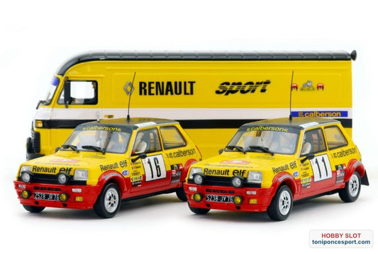 Furgoneta Renault + Renault 5 Montecarlo Nº11 - Nº16.