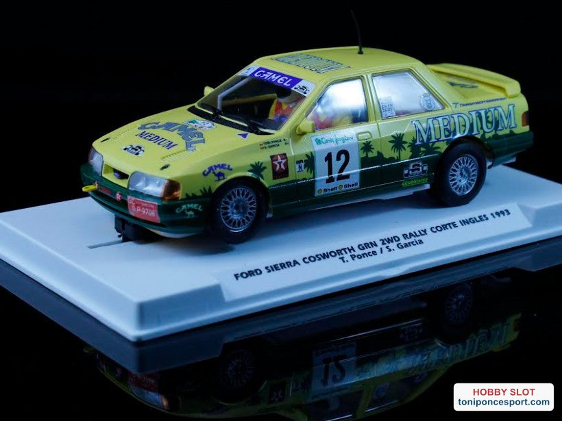 Ford Sierra Cosworth Rallye El Corte Ingles 1992 Toñi Ponce - S. Garcia.
