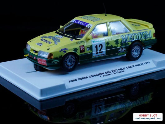 Ford Sierra Cosworth Rallye El Corte Ingles 1992 Toñi Ponce - S. Garcia.