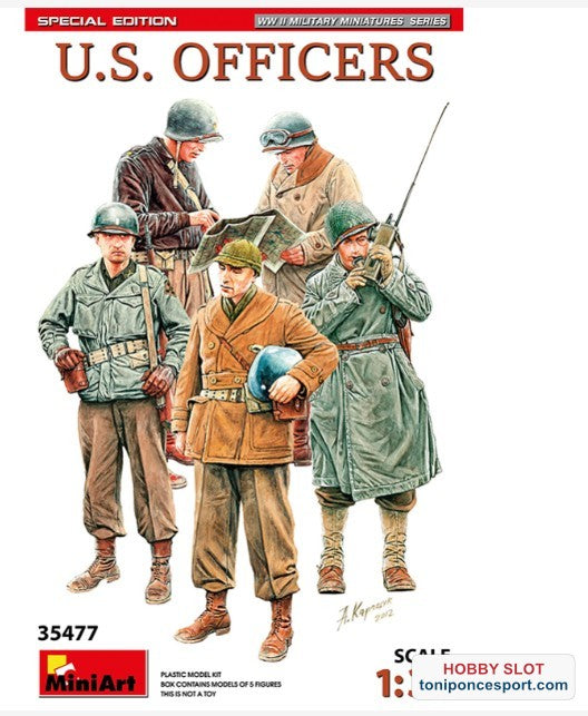 Figuras U.S.Officers. Special Edition 1/35
